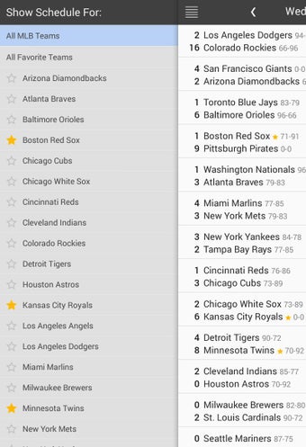 Image 3 for Baseball Scores MLB Sched…