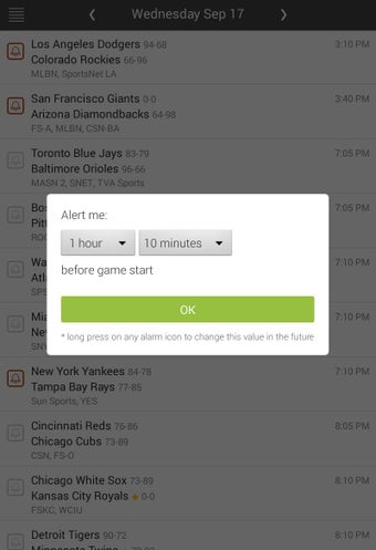 Image 0 for Baseball Scores MLB Sched…