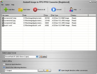 Image 0 for Aostsoft Image to PPS PPS…