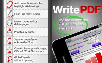 Image 0 for WritePDF for iPhone/iPod …