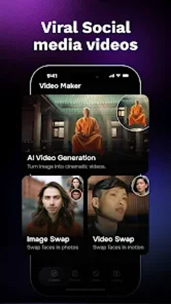Imagen 0 para VixyVid: AI Video Maker