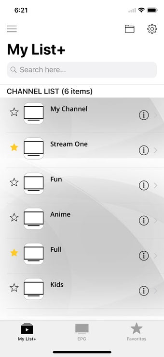 Image 1 for Cloud Stream IPTV Player