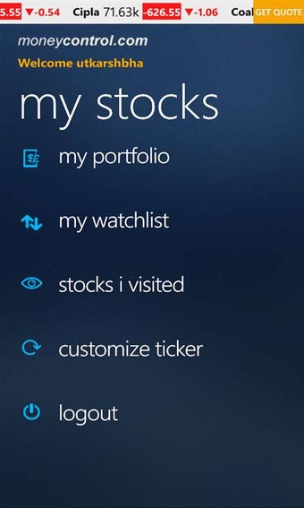 Image 2 for moneycontrol for Windows …