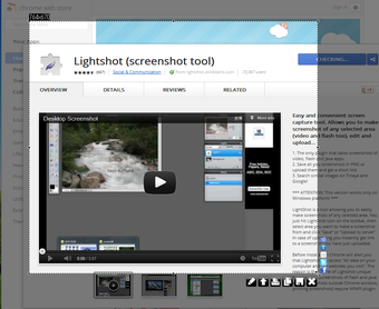 Image 0 for LightShot for Internet Ex…
