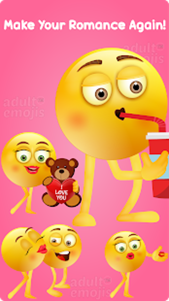 Image 1 for Love Couple Emoji Sticker…