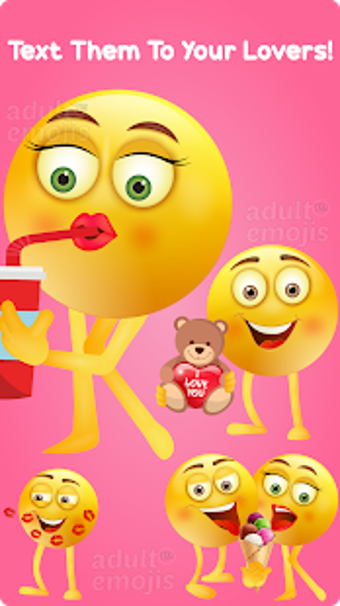 Image 3 for Love Couple Emoji Sticker…
