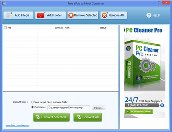 Imagen 0 para Free ePub to MOBI Convert…
