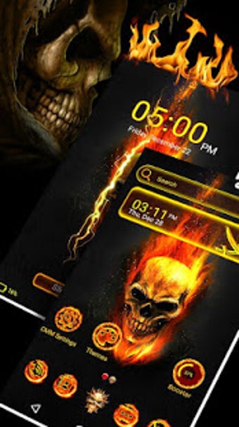 Image 0 for Skull Launcher Theme