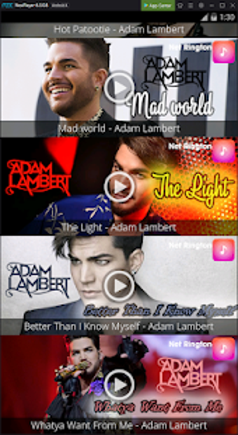 Image 0 for Adam Lambert Best Famous …