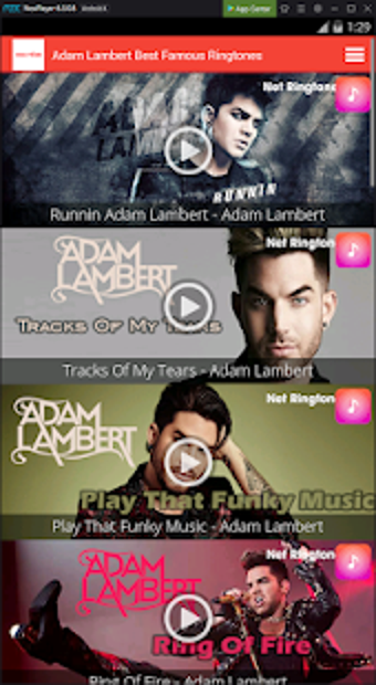 Image 0 for Adam Lambert Best Famous …