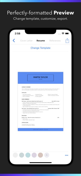 Image 3 for Resume Builder by Nobody
