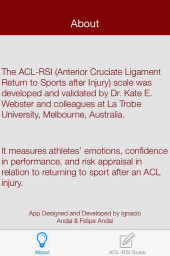 Imagen 0 para ACL RSI