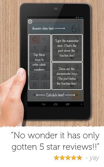 Imagen 1 para Fraction Calculator Plus