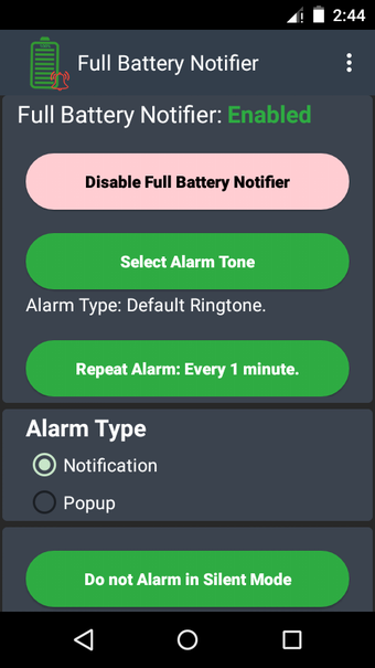Imagen 0 para Full Battery Notifier