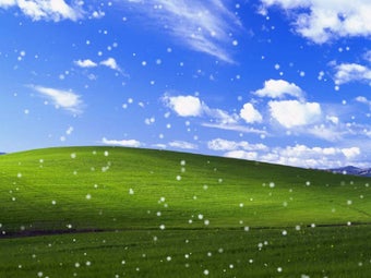 Image 0 for Snow Over Desktop Screens…