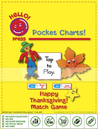 Image 0 for Pocket Charts! Happy Than…