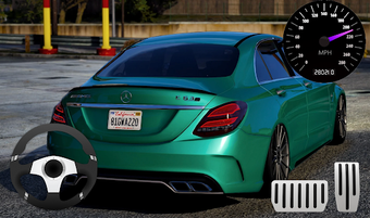 Image 0 for Parking Mercedes C63 AMG …