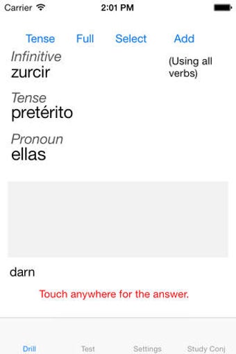 Image 0 for Verbos - Spanish Verb Tra…