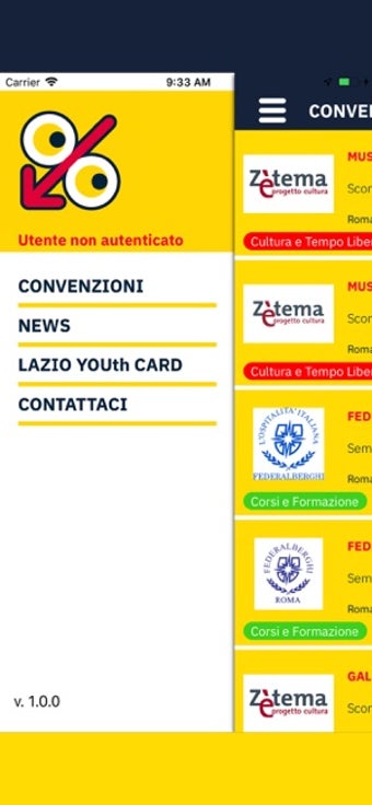 Image 1 for LAZIO YOUth CARD
