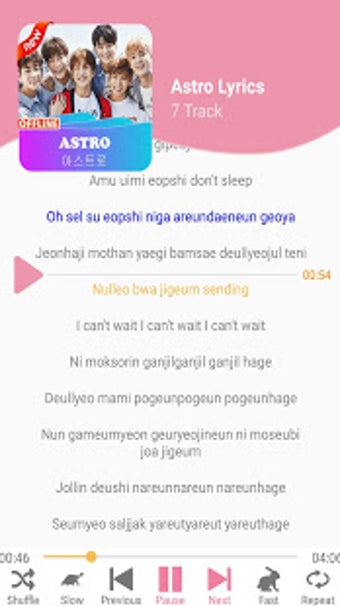 Imagen 0 para Astro Lyrics Offline  Kpo…