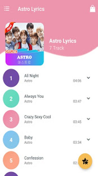 Image 3 for Astro Lyrics Offline  Kpo…