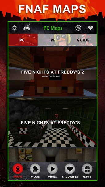 Image 1 for FNAF Maps Free - Map Down…