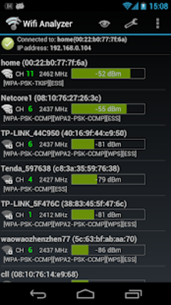 Image 0 for Wifi Analyzer Classic