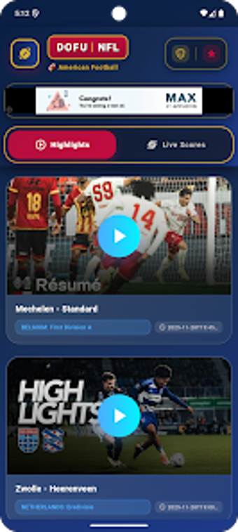 Image 0 for Dofu - NFL Live Streaming