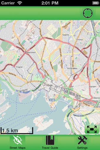 Image 0 for Oslo Offline Street Map