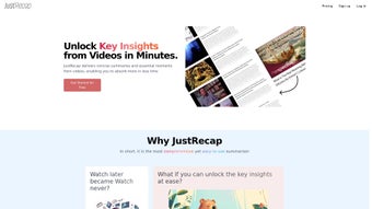 Image 0 for JustRecap