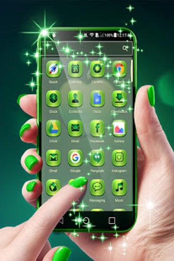 Imagen 0 para Green Apple Launcher Them…