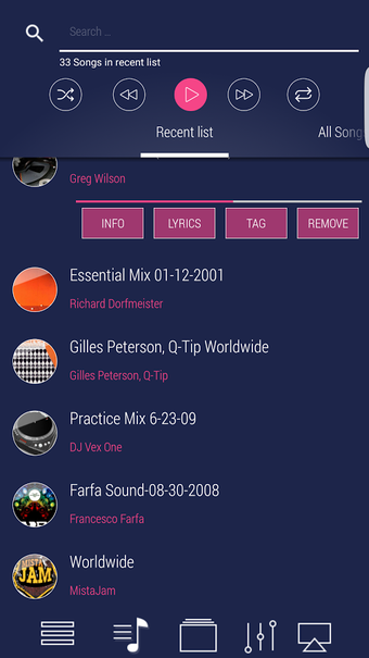Imagen 1 para LiquidPlayer Pro - music,…