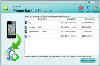 Imagen 0 para Amacsoft iPhone Backup Ex…