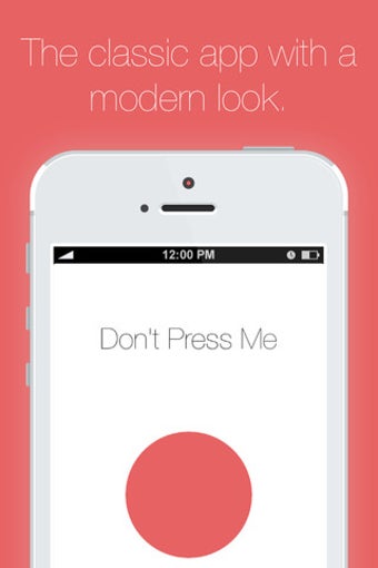 Image 0 for Flat Red Button