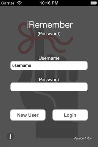 Image 0 for iRemember - Password