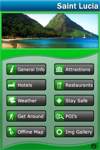 Imagen 0 para St. Lucia Offline Map Tra…