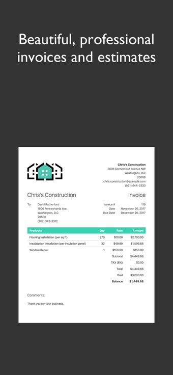 Image 3 for JotNot Invoice