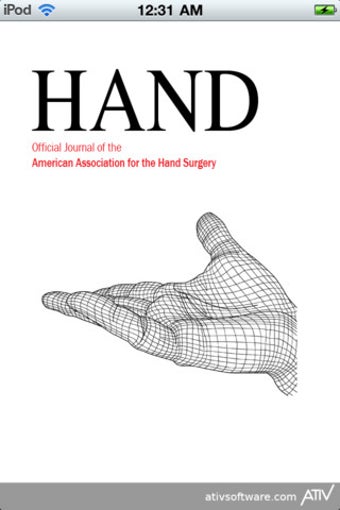Image 1 for AAHS HAND Journal