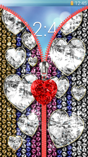 Imagen 3 para Diamond lock screen.