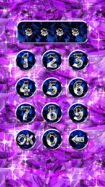 Imagen 2 para Diamond lock screen.