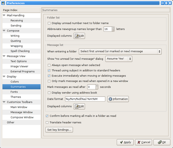 Image 1 for Claws Mail for Debian (32…