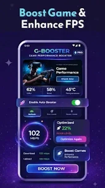 Imagen 0 para Game Booster: FPS Boost N…