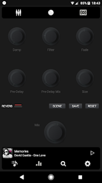 Image 1 for Poweramp v3 skin red dots