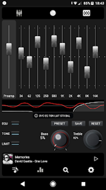 Image 2 for Poweramp v3 skin red dots