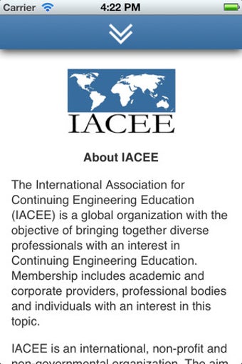 Imagen 6 para IACEE Website Mobile App