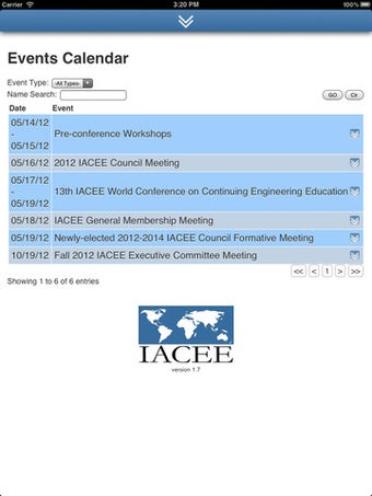 Imagen 7 para IACEE Website Mobile App