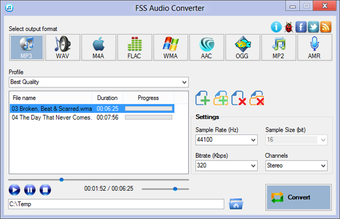 Image 0 for FSS Audio Converter