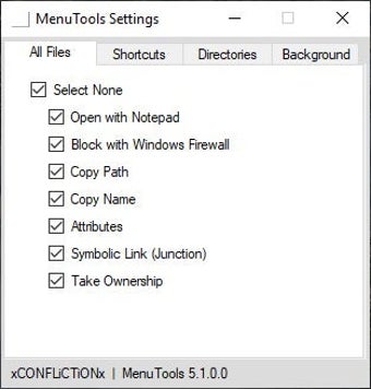 Image 0 for MenuTools