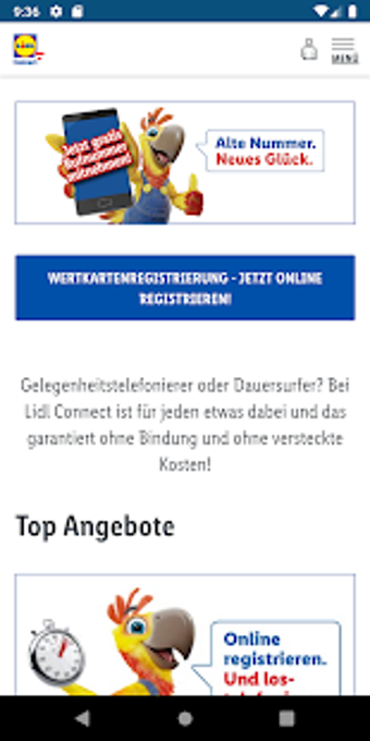 Image 1 for Lidl Connect App