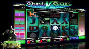 Image 2 for Wizards V Witches slots F…